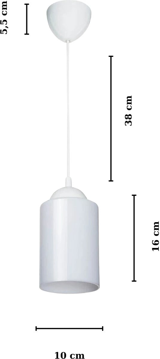 Llambë tavani Opviq, LB057, ngjyrë e bardhë