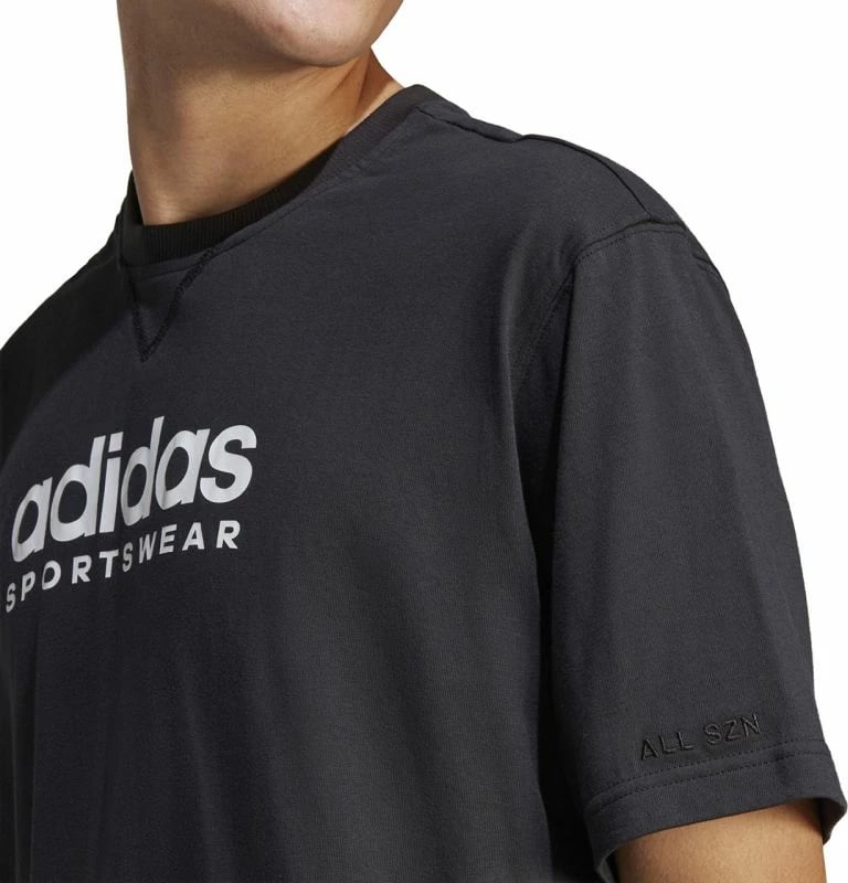 Maicë për meshkuj adidas, e zezë
