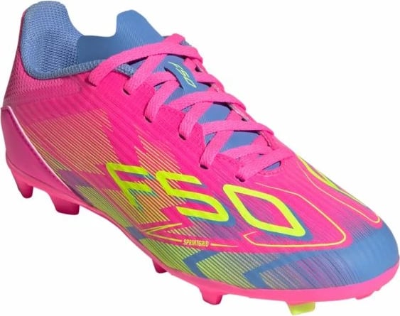 Çizme futbolli adidas fëmijë, rozë