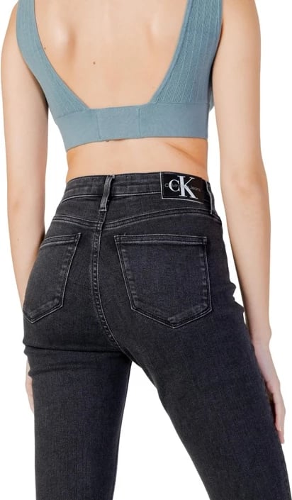 Xhinse për femra Calvin Klein Jeans, të zeza