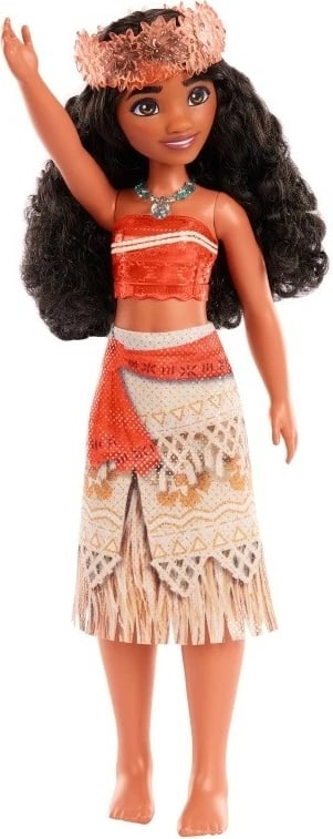 Kukull Disney Princess Vaiana Mattel HLW02/HPG68 me veshje tradicionale, për vajza Kukull Disney Princess Vaiana Mattel HLW02/HPG68 me veshje tradicionale, për vajza