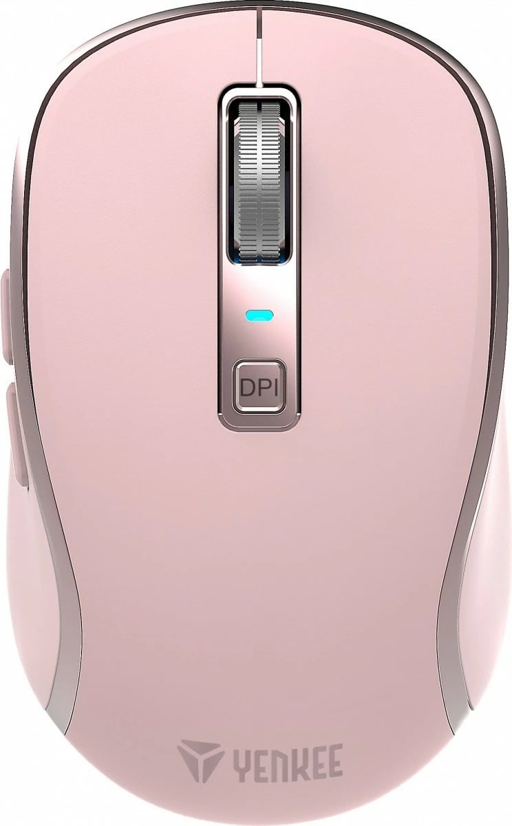 Maus wireless YENKEE NOBLE YMS 2085PK, 2400 DPI, Powder pink