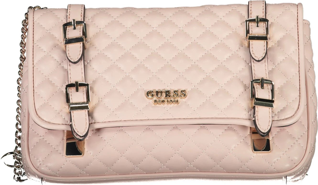 Çantë për femra GUESS JEANS, rozë