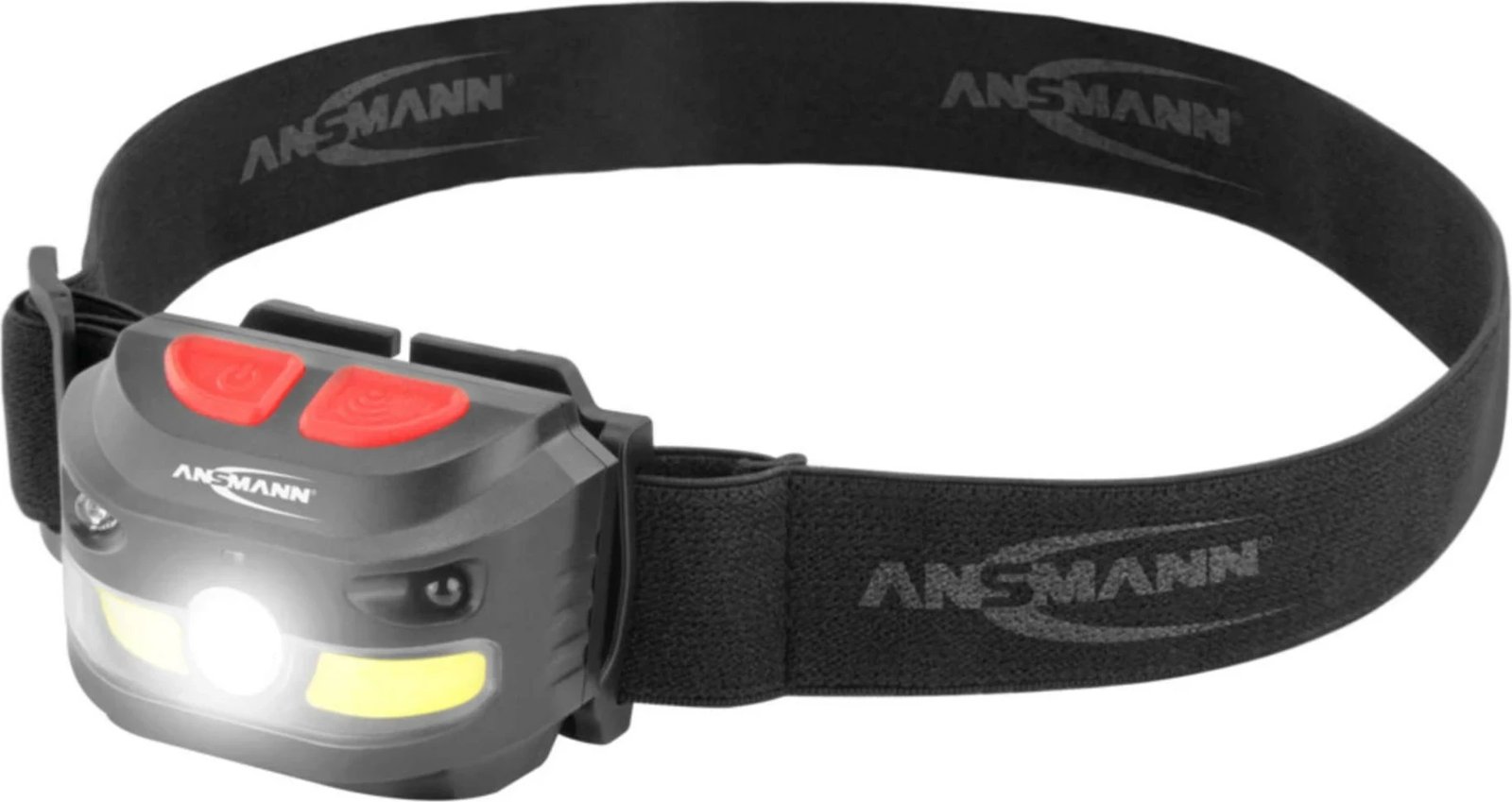Dritë koke ANSMANN HD250RS, 1200 mAh, LED COB, e zezë