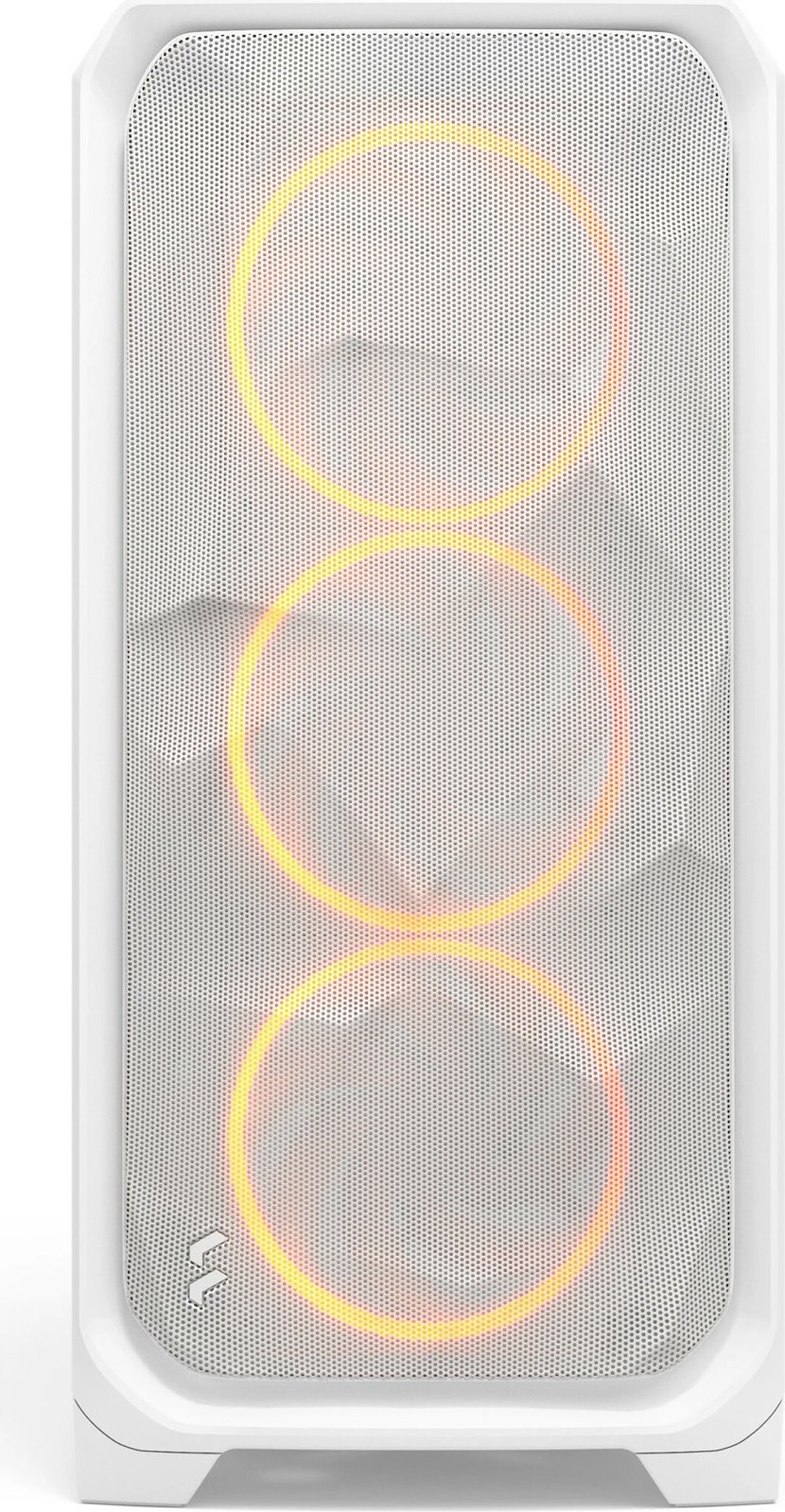 Kasë Fractal Design Meshify 3 XL, midi tower, RGB, xham i temperuar, e bardhë