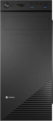Kasë Natec Cabassu G2, Midi Tower, ATX/Micro ATX/Mini ITX, e zezë