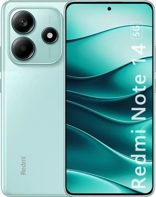Celular Xiaomi Redmi Note 14, 6.67"  8+256GB, 5G, i gjelbër
