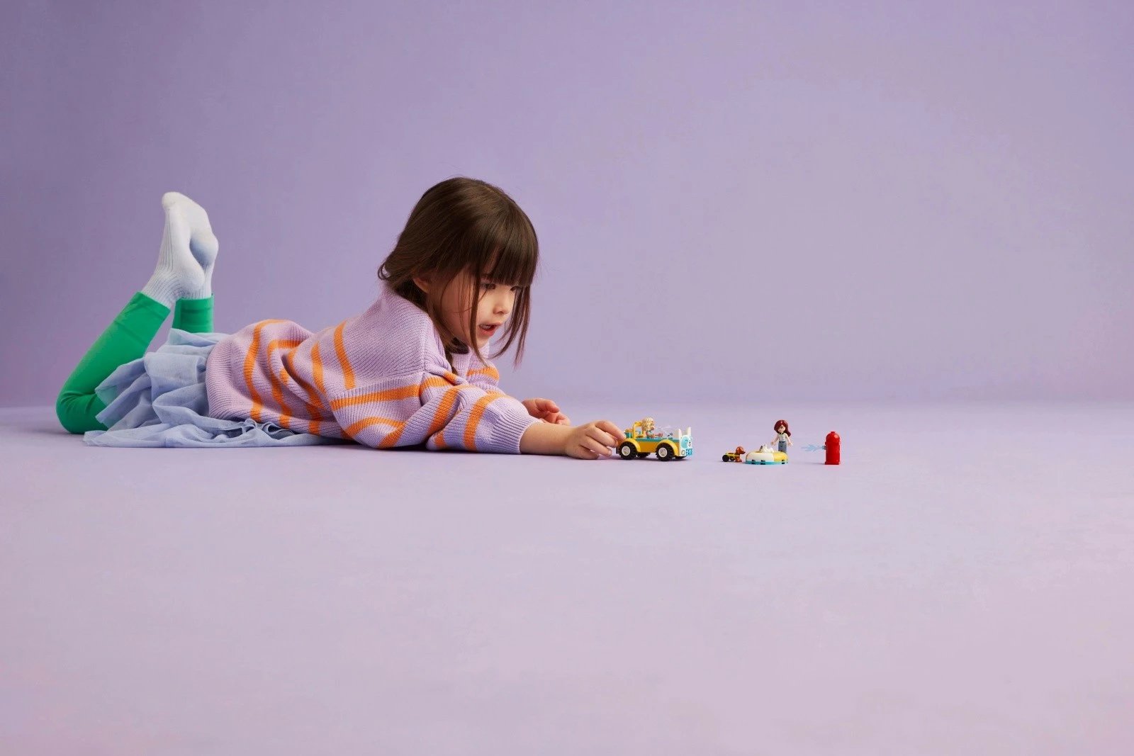 Set lodrash LEGO Friends 42635 Dog Grooming Car, 60 pjesë, për fëmijë, plastikë