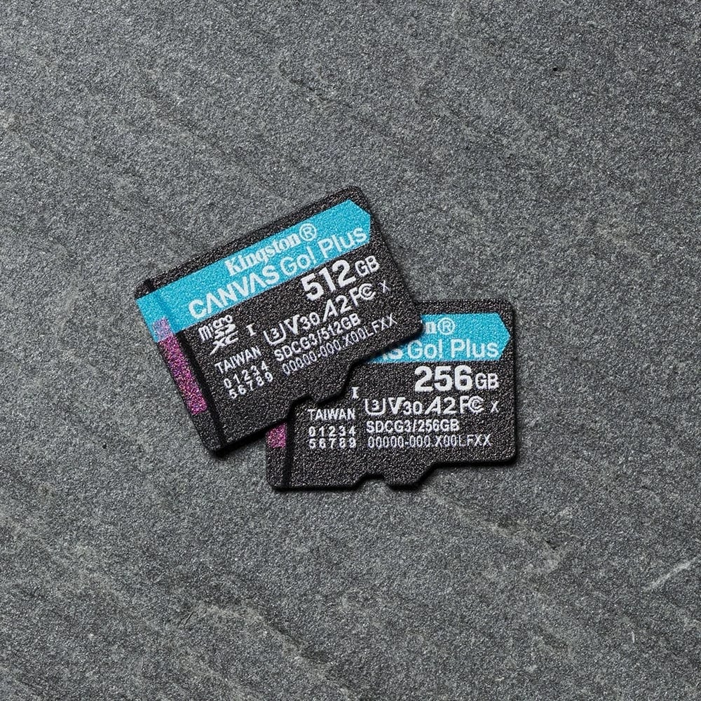 Kartelë microSDXC Kingston, 512GB Canvas Go Plus, e zezë