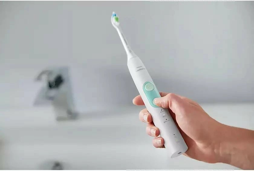 Furçë dhëmbësh elektrike Philips ProtectiveClean HX6857/28, Mint e bardhë