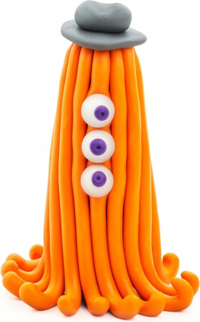 Set plasteline Hey Clay Bestie, Tm Toys, 15 kanaçe, 11 ngjyra