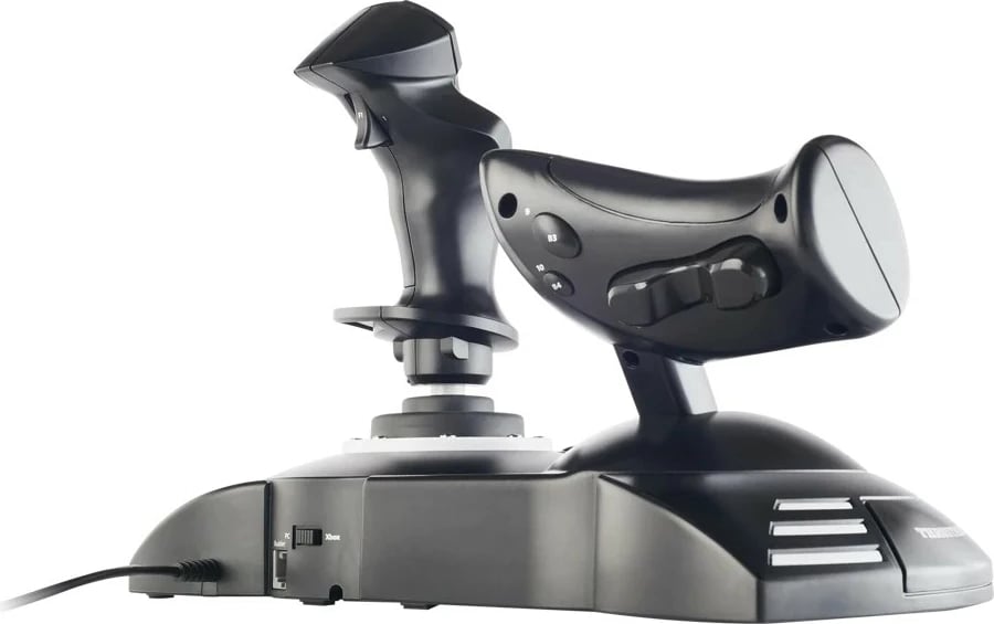 Set joystick dhe pedale Thrustmaster T.Flight Full Kit HOTAS, për Xbox/PC, i zi