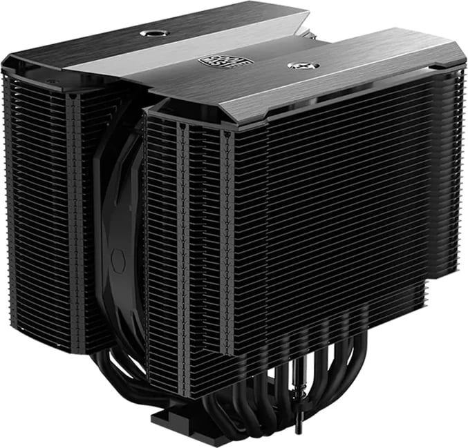 Kasë ftohëse Cooler Master Air MA824 Stealth për CPU, 8 heatpipe, dy ventilatorë, e zezë