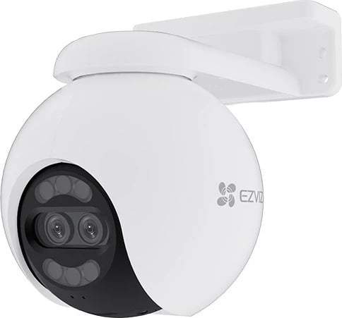 Kamerë sigurie IP EZVIZ H80x Dual, 4K, sferike, për brenda/jashtë, bardhë