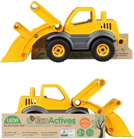 Lodër ngarkues Lena EcoActives, 35 cm, Gri/Verë