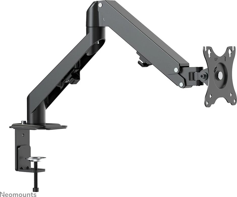 Krah monitori Neomounts DS70-700BL1, gas spring, 17-27 inç, clamp, i zi