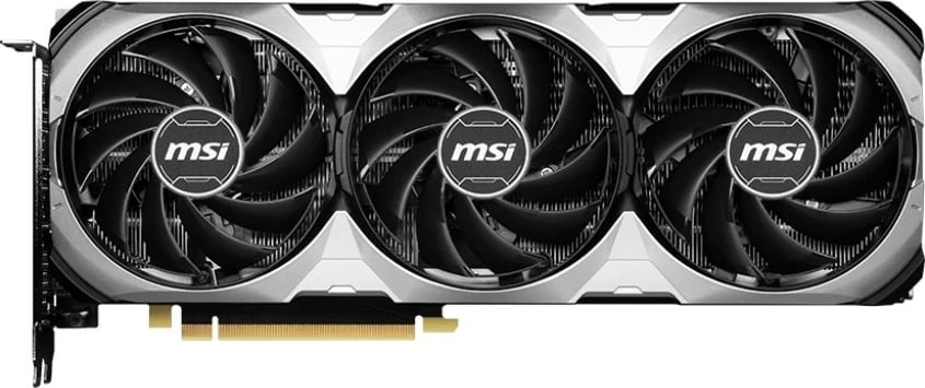 Kartelë grafike MSI VENTUS GeForce RTX 4070 SUPER 12G 3X OC, 12 GB, PCI Express 4.0, e zezë/argjendtë