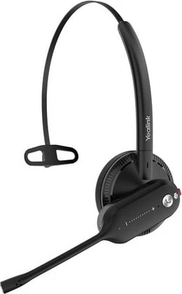 Kufje Yealink WH63 Portable UC, wireless, mono, 54h standby, me bazë karikimi, e zezë