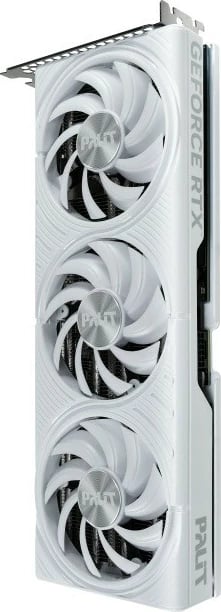 Kartelë grafike Palit GeForce RTX 5070 WHITE OC, 12GB GDDR7, 192bit, 3x DisplayPort/HDMI, e bardhë