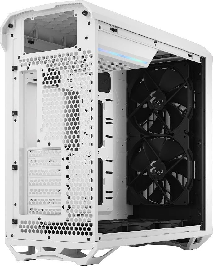 Kasë Fractal Design Torrent FD-C-TOR1A-03 TG Clear Tint 5x fan ATX/E-ATX, e bardhë