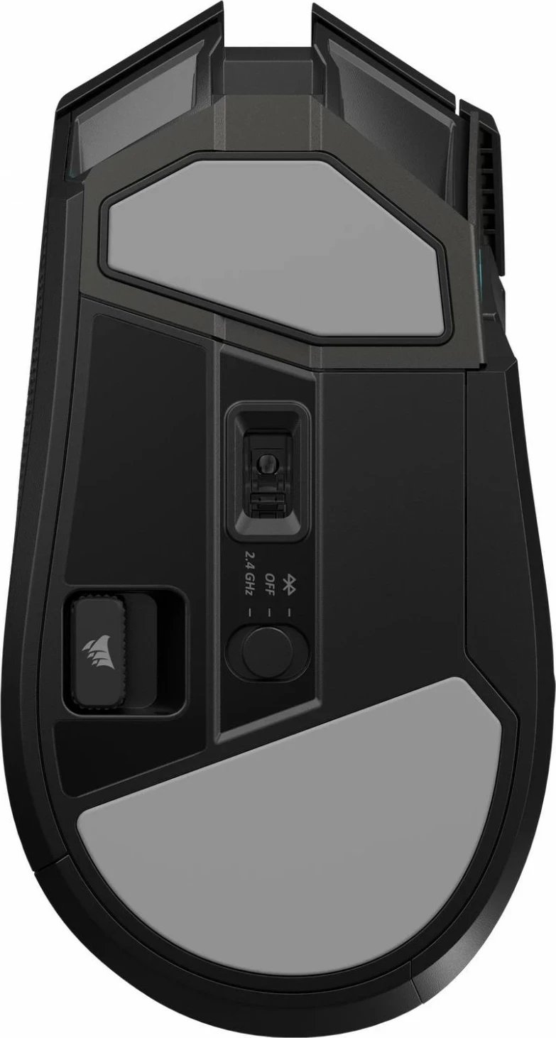 Maus Corsair Darkstar, RGB, pa kabllo, i zi