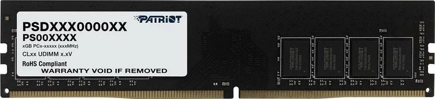 RAM Memorje Patriot DDR4 Signature 8GB 3200MHz CL22, e zezë