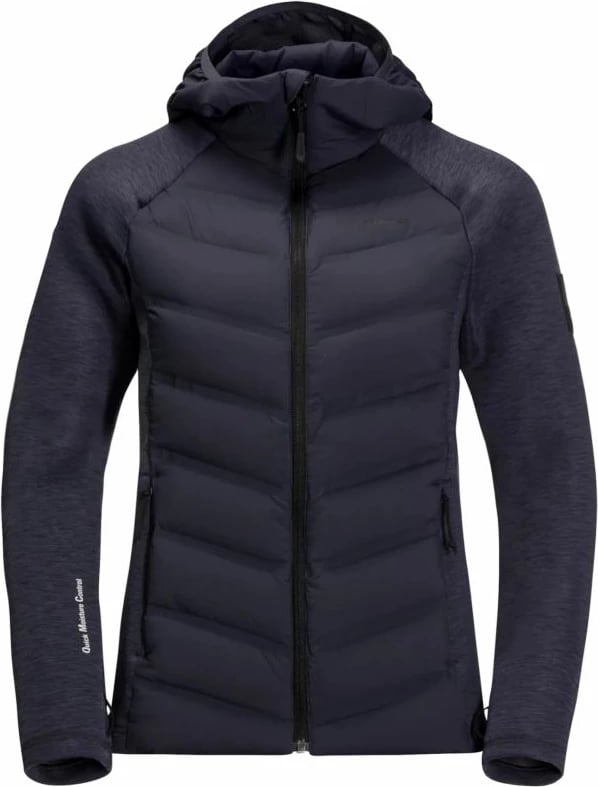 Jakne për femra Jack Wolfskin, e zezë