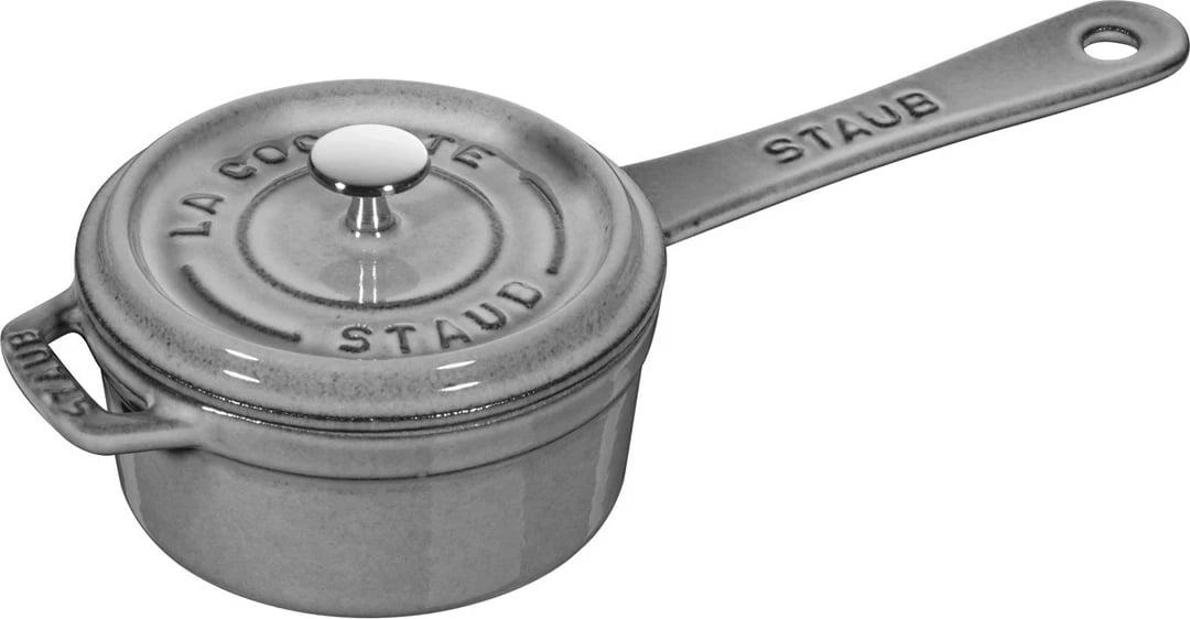 Tenxhere e vogël gize STAUB Mini Casserole 250 ml, grafit