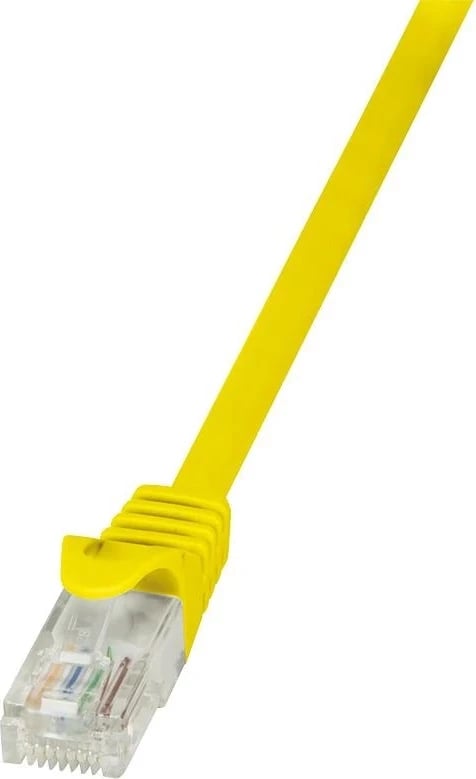 Kabllo rrjeti LogiLink, 3m, e verdhë