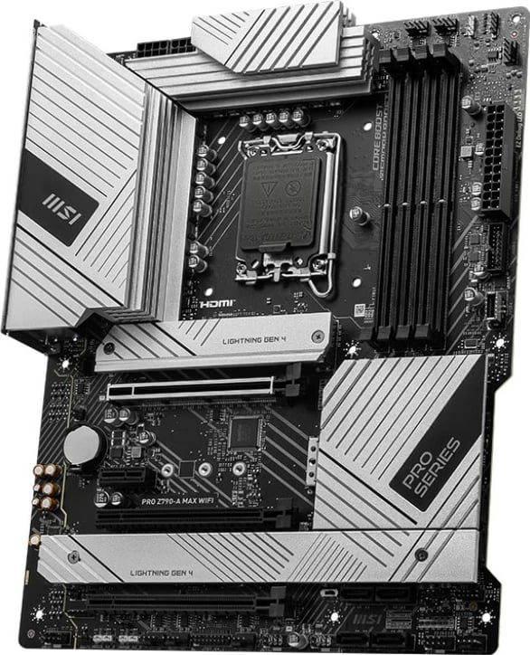 Pllakë amë MSI PRO Z790-A MAX WIFI, Intel Z790, LGA 1700, ATX
