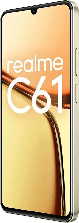 Celular REALME C61 6+256GB DS NFC Sparkle Gold