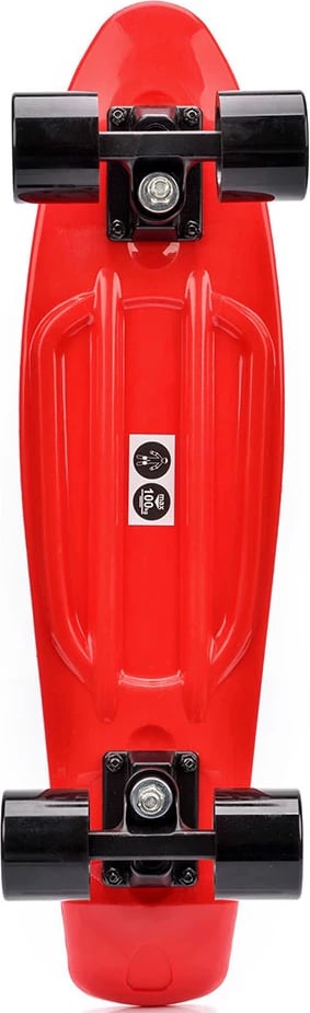 Skateboard Meteor unisex, e kuqe