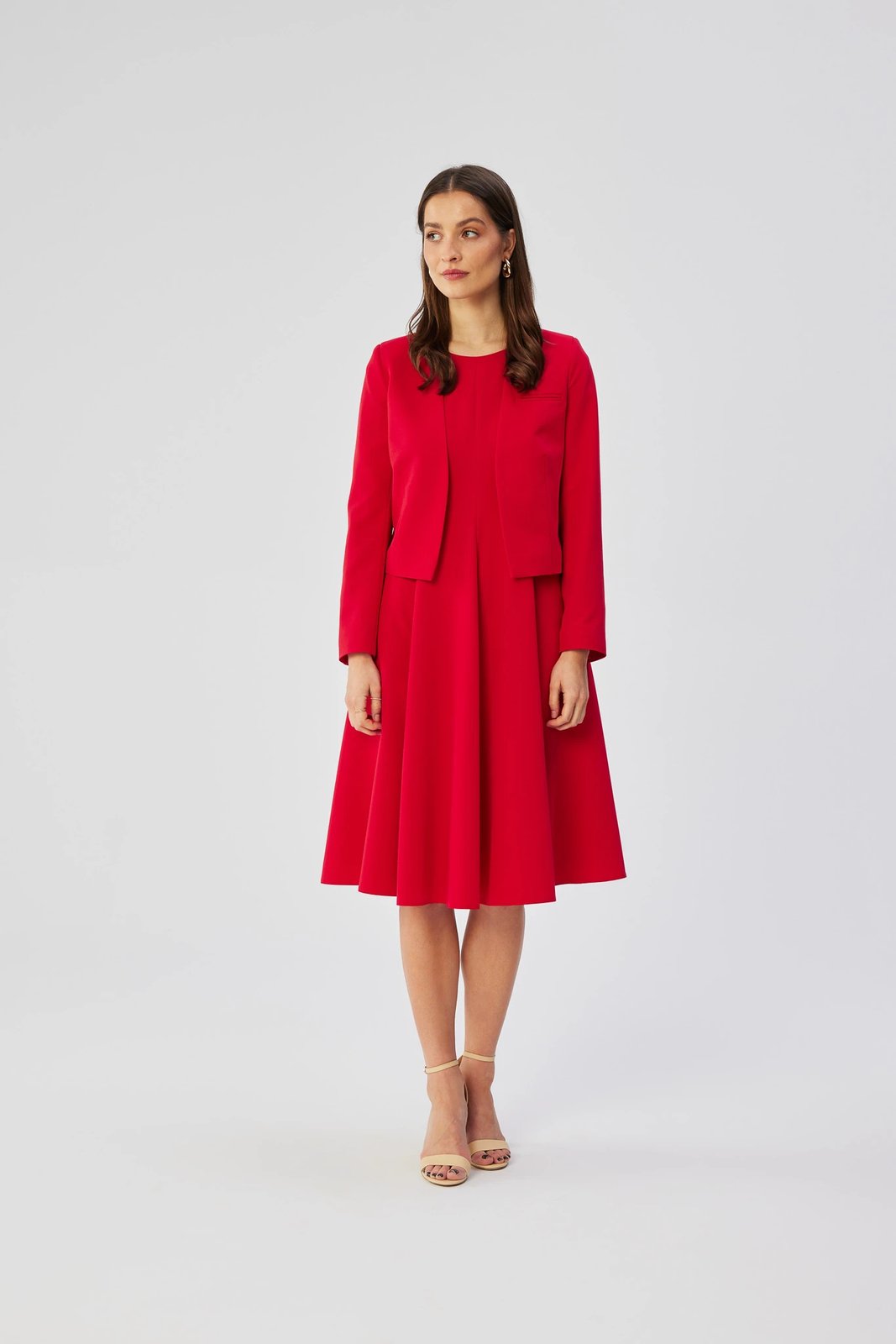 Fustan Stylove 193457, i kuq