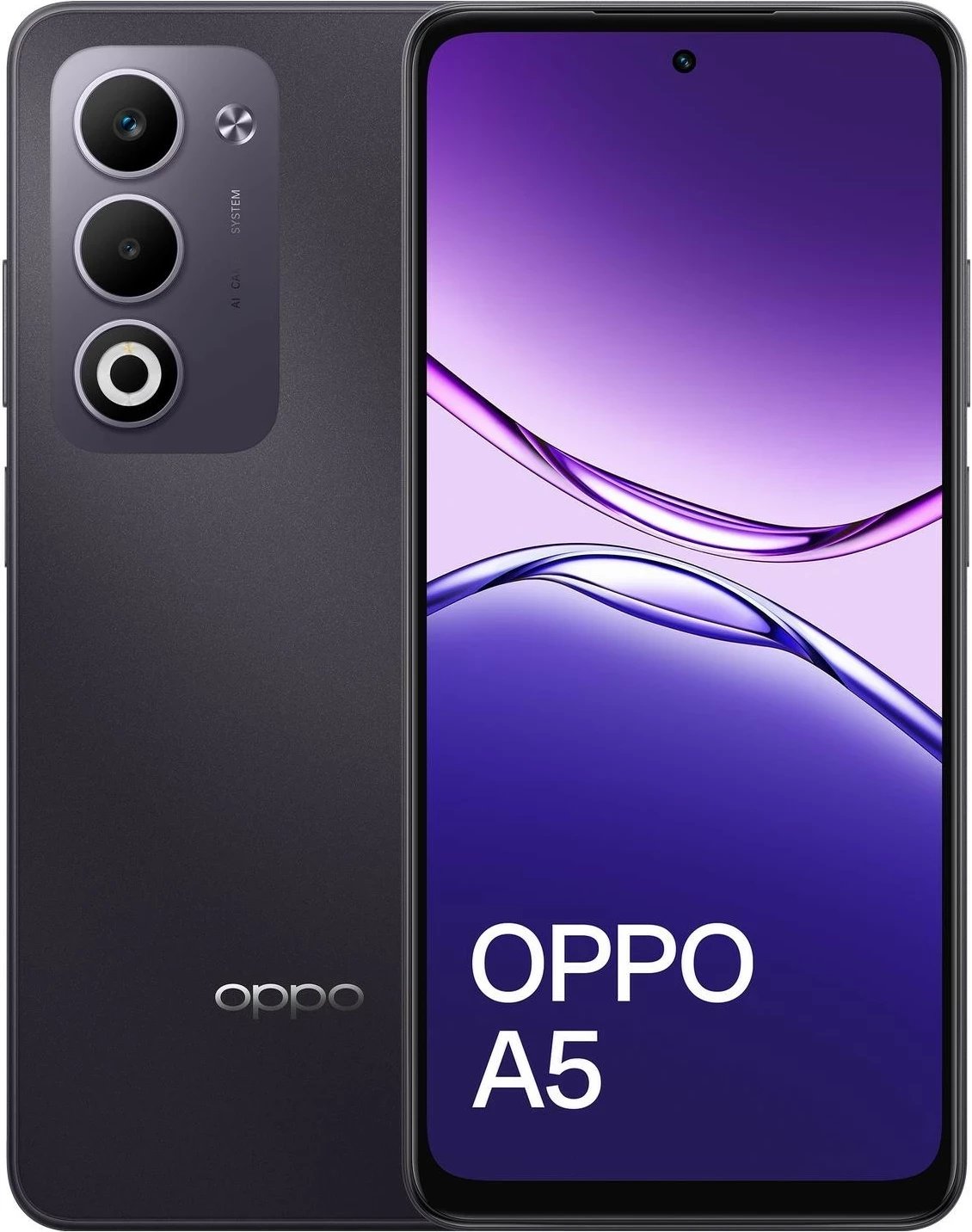 Celular OPPO A5 6/128GB, ciemno fioletowy