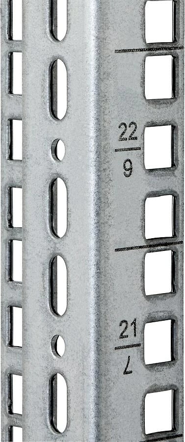Shinë rack Triton RAX-VL-X04-X1, metal, argjendtë