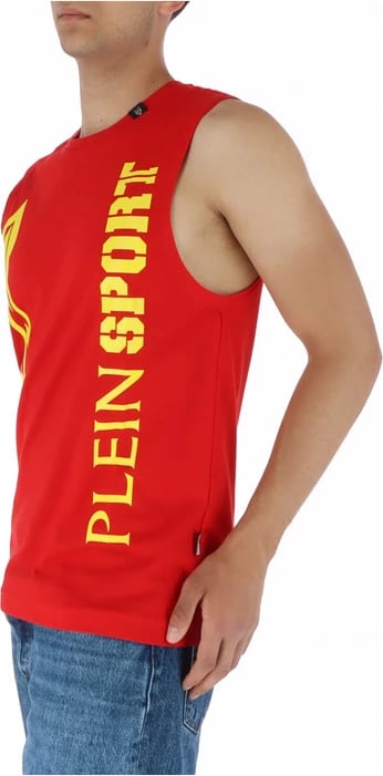 Maicë për meshkuj Plein Sport, e kuqe 