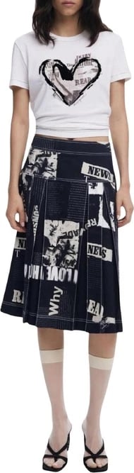 Maicë Desigual femra e bardhë