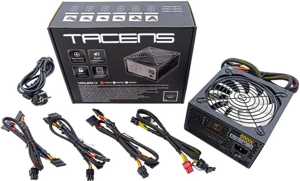 Furnizues energjie TACENS VALEO V 900M, 900W, ATX 3.1, PCIe 5.1, i zi