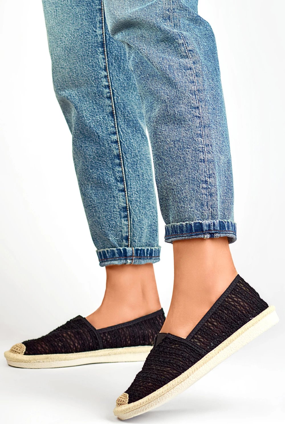 Espadrille PRIMO 197515, të zeza