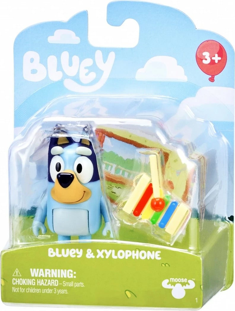 Figurinë Bluey Tm Toys BLU18040, Bingo & Dunny, plastikë, për fëmijë, shumëngjyrëshe, 1 copë