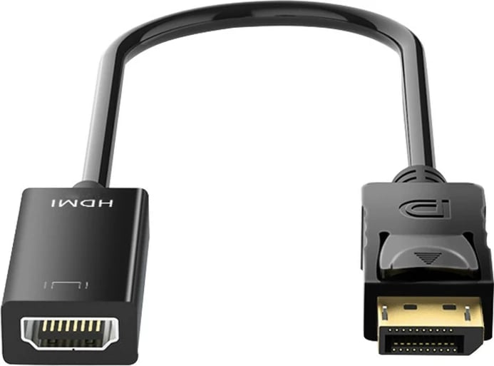 Adapter iBOX IADP4K DisplayPort në HDMI 4K, i zi