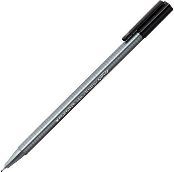 Fineliner STAEDTLER 334-9, 0.3mm, zi/gri