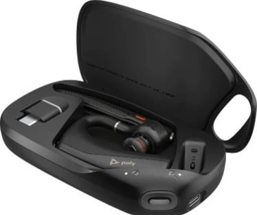 Kufje Bluetooth POLY Voyager Legend 50 UC, AT9M9AA#ABB, me mikrofon, e zezë, me kuti karikimi
