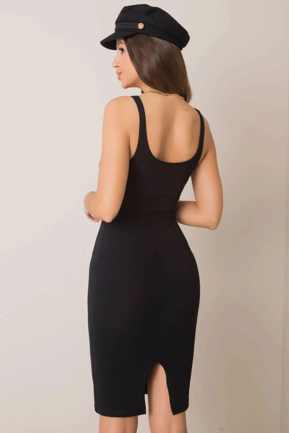 Fustan BFG 165145 për femra, i zi