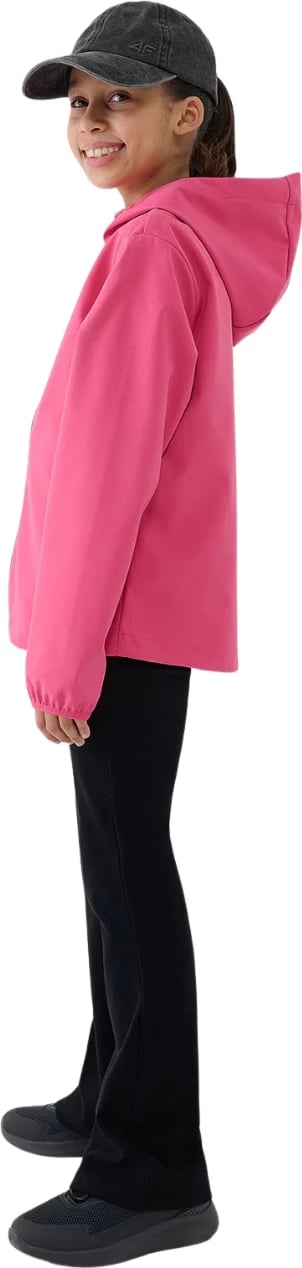 Jakne softshell për fëmijë 4F, rozë