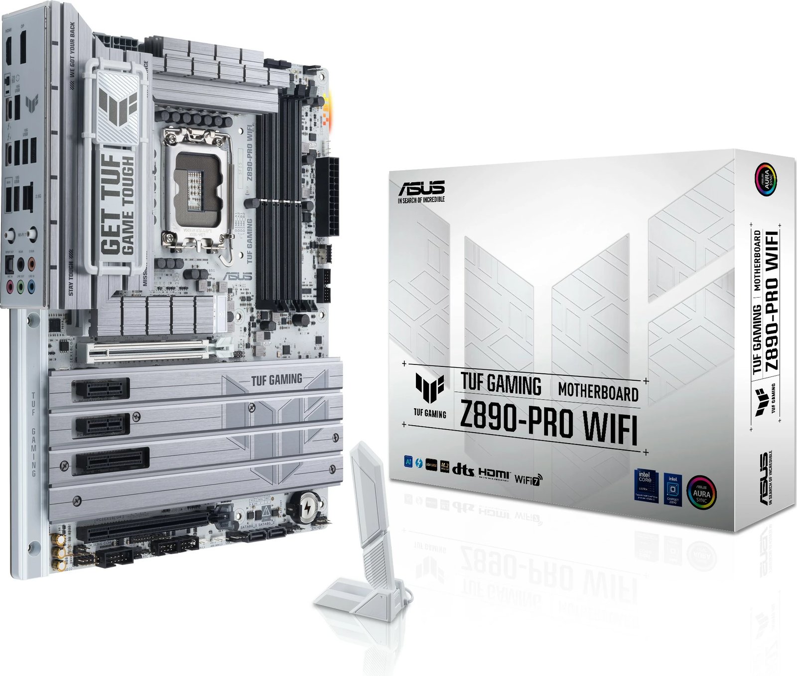 Pllakë amë ASUS TUF GAMING Z890-PRO WIFI, Intel, LGA 1851, DDR5, 192 GB