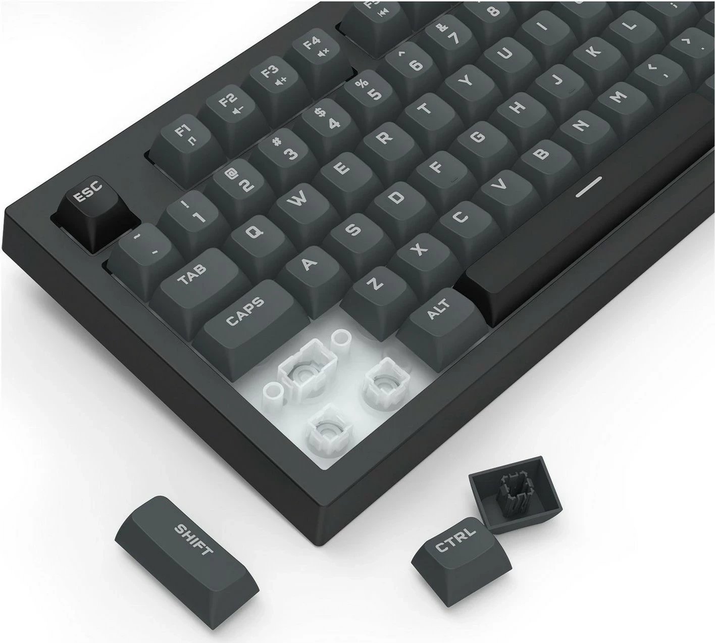 Tastierë Redragon K518 Crux, RGB, me kabllo, full-size, e zezë