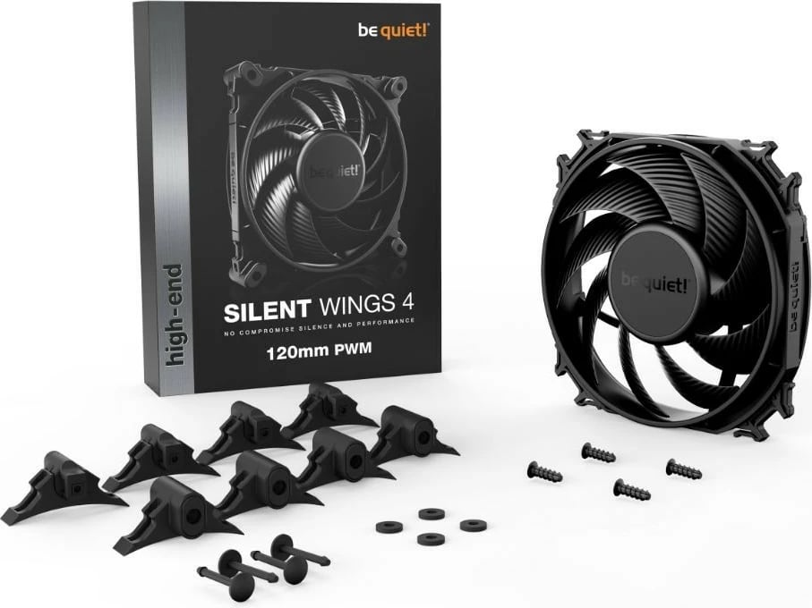 Ventilator kase be quiet! Silent Wings 4 120mm PWM BL093, i zi