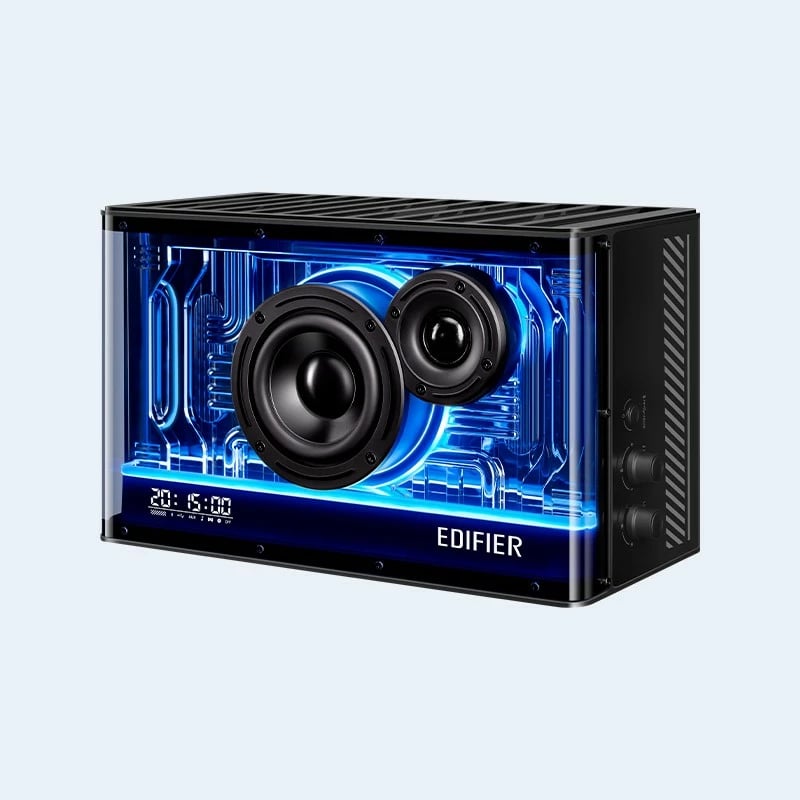 Sistem zëri Edifier QD35, 40W, Bluetooth 5.3, USB, i zi