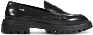 Loafers për femra Love Moschino, të zeza